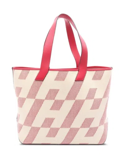 Pre-owned Hermes 2021 Ambie Gm Tote Bag In Neutral