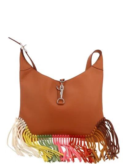 Pre-owned Hermes 2021 Anate Handbag In Brown