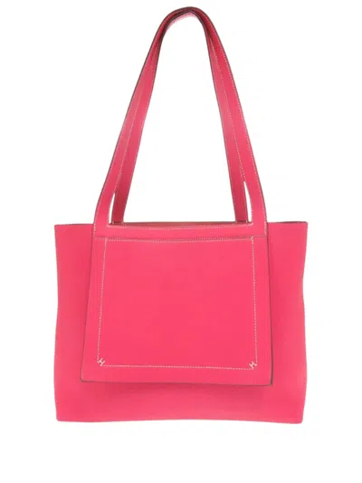 Pre-owned Hermes 2021 Clemence Cabasellier 31 Tote Bag In Pink