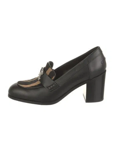 Pre-owned Hermes 2021 Dauphine Pumps In Black