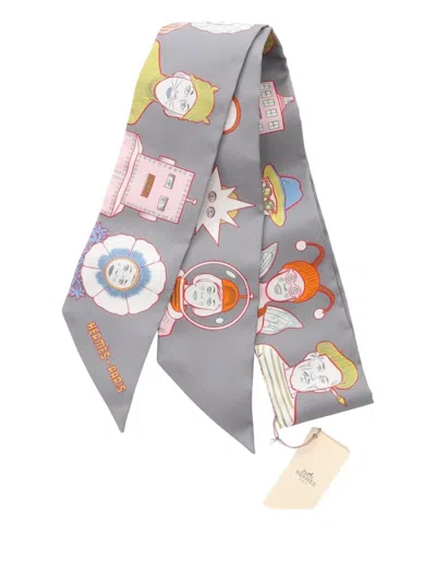 Pre-owned Hermes 2021 Dress Code Ribbon Scarf