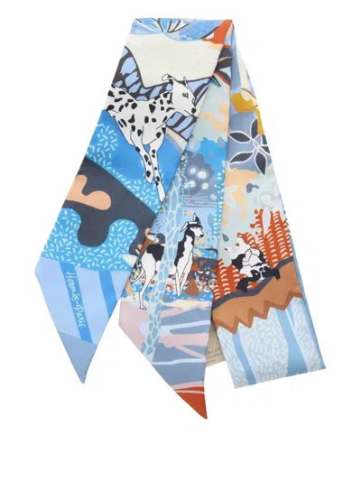 Pre-owned Hermes 2021 En Liberte Silk Scarf