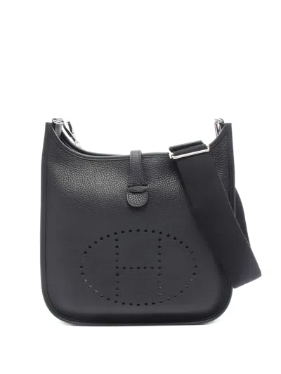 Pre-owned Hermes 2021 Evelyne Iii Shoulder Bag In Black