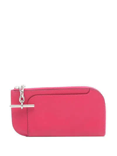 Pre-owned Hermes 2021 Evercolor Strap Gm Pouch In Pink