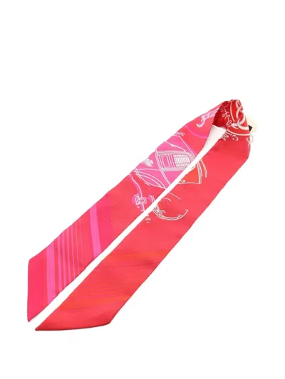 Pre-owned Hermes 2021 Ex-libris Ribbon Scarf