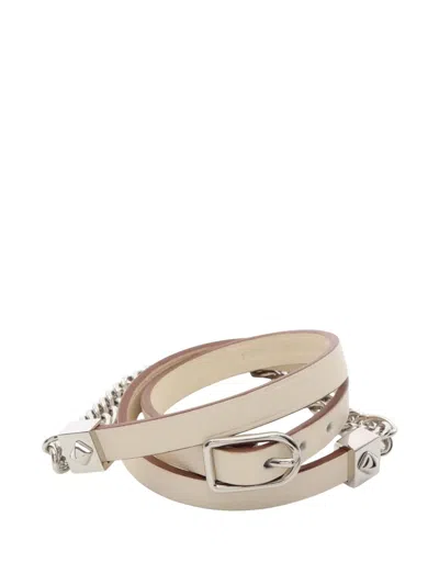 Pre-owned Hermes 2021 Gourmette Esquisse Bracelet In Neutral