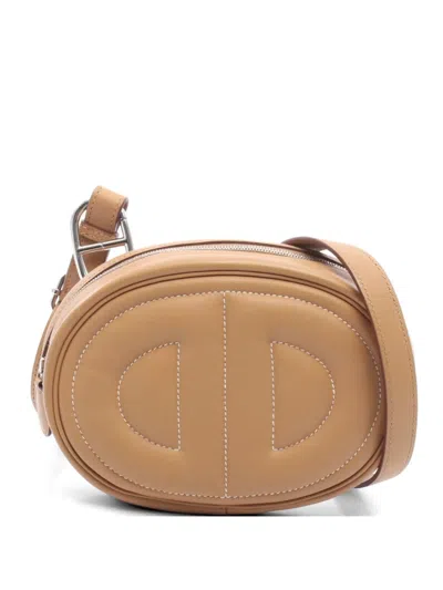 Pre-owned Hermes 2021 In-the-loop Belt Bag In Neutral