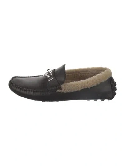 Pre-owned Hermes 2021 Irving Loafers In Black