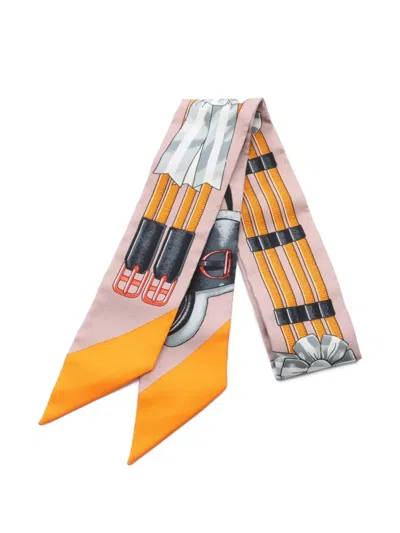 Pre-owned Hermes 2021 Jumping Ribbon Scarf
