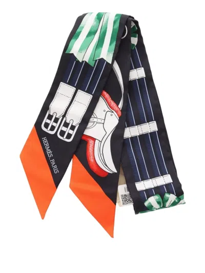 Pre-owned Hermes 2021 Jumping Silk Scarf