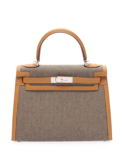 Hermes 2021 Kelly 28 Handbag In Brown