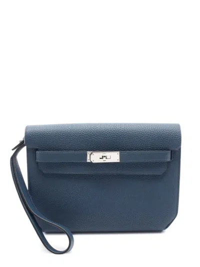Pre-owned Hermes 2021 Kelly Depeche 25 Clutch Bag