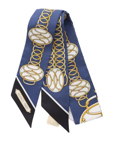 Pre-owned Hermes 2021 Lift Profile Ribbon Scarf