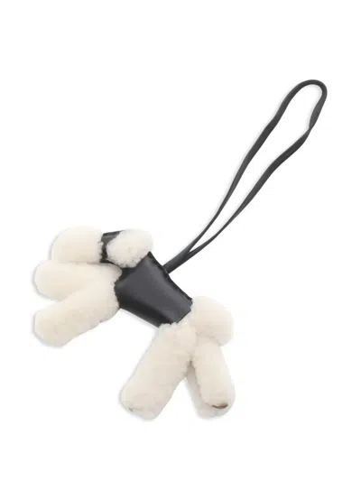 Pre-owned Hermes 2021 Paddy Charm Bag In White