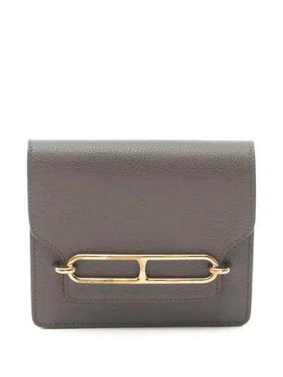 Pre-owned Hermes 2021 Roulis Wallet