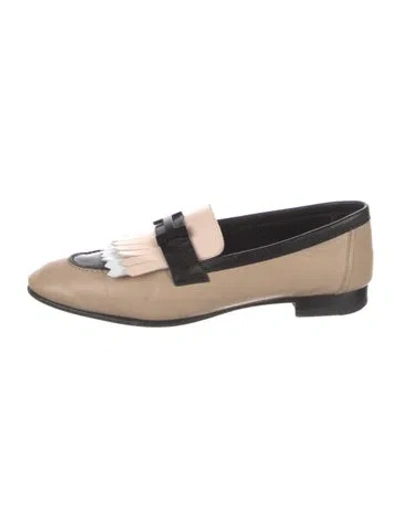 Pre-owned Hermes 2021 Royal Loafers In Neutral