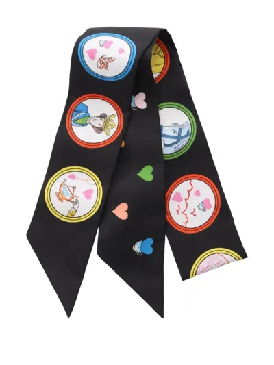 Pre-owned Hermes 2021 Tea Time Silk Ribbon Scarf