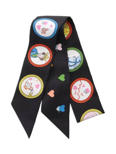 Pre-owned Hermes 2021 Tea Time Silk Ribbon Scarf