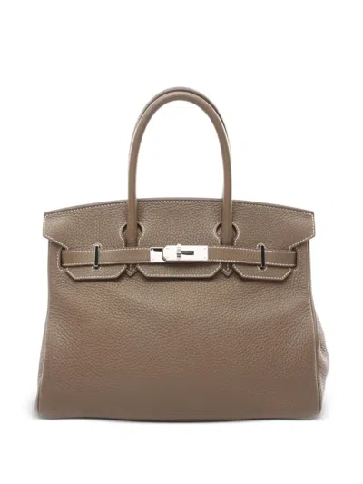 Pre-owned Hermes 2022 Birkin 30 Handbag In Brown