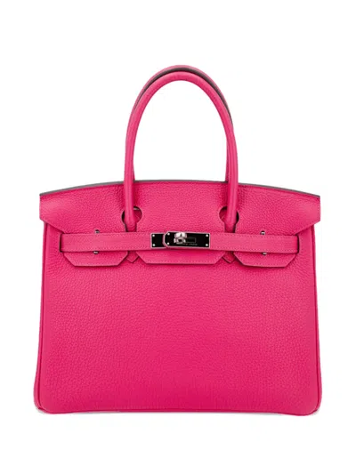 Pre-owned Hermes 2022 Birkin 30 Handbag In Pink