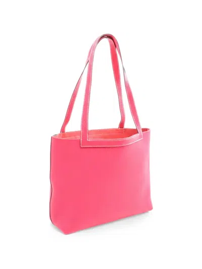 Pre-owned Hermes 2022 Cabasserie 31 Leather Tote Bag In Pink