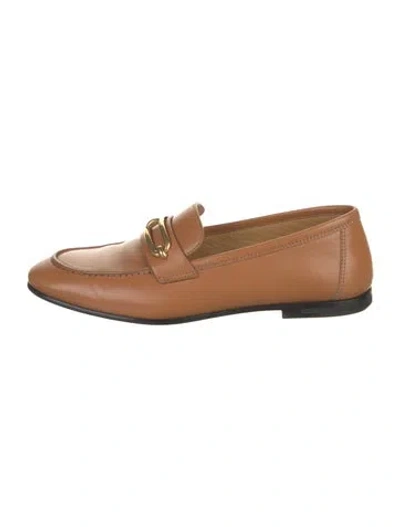 Pre-owned Hermes 2022 Colette Loafers In Brown