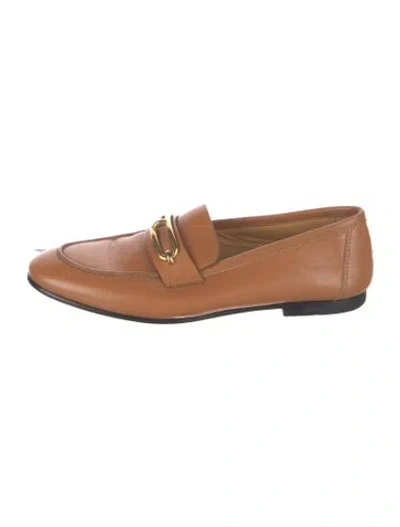 Pre-owned Hermes 2022 Colette Loafers In Brown