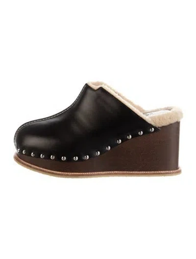 Pre-owned Hermes 2022 Earth 50 Pumps In Black
