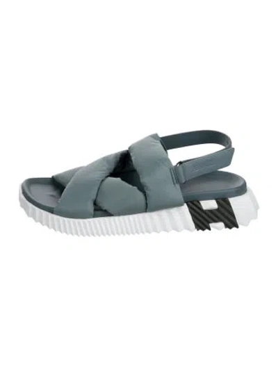 Pre-owned Hermes 2022 Electric Sandals In Green