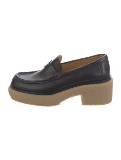 Pre-owned Hermes 2022 Fanny Loafers Loafers In Black