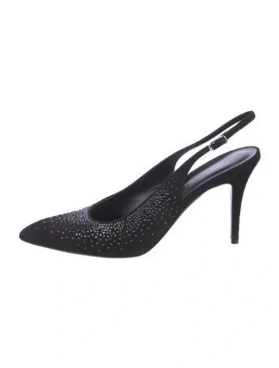 Pre-owned Hermes 2022 Festive 90 Slingback Pumps In Multi