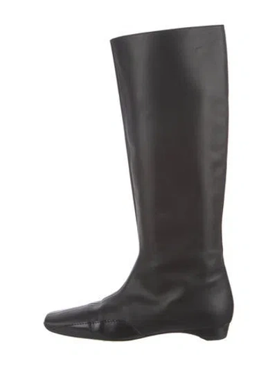 Pre-owned Hermes 2022 Finale Riding Boots In Black