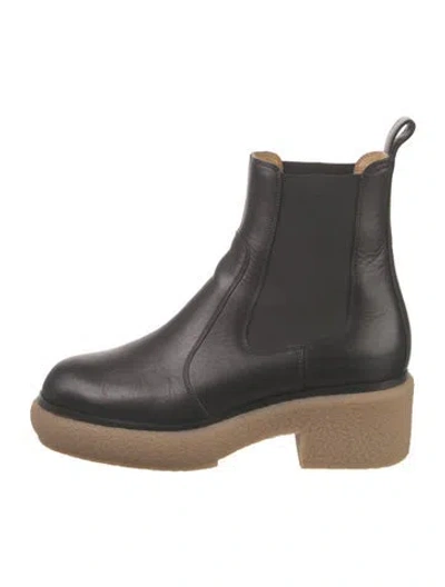 Pre-owned Hermes 2022 Forever 30 Chelsea Boots In Black
