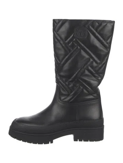 Pre-owned Hermes 2022 Fuji Rain Boots In Black