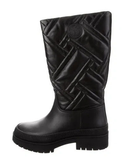 Pre-owned Hermes 2022 Fuji Rain Boots In Black