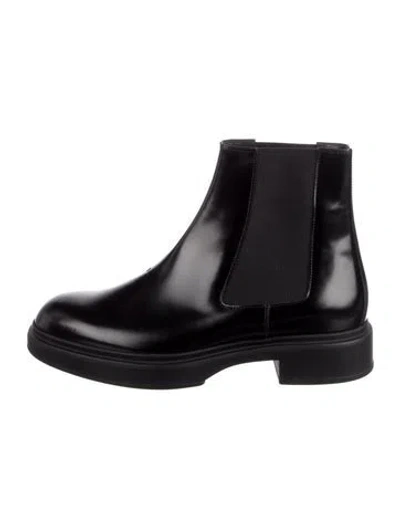 Pre-owned Hermes 2022 Fusion Chelsea Boots In Black