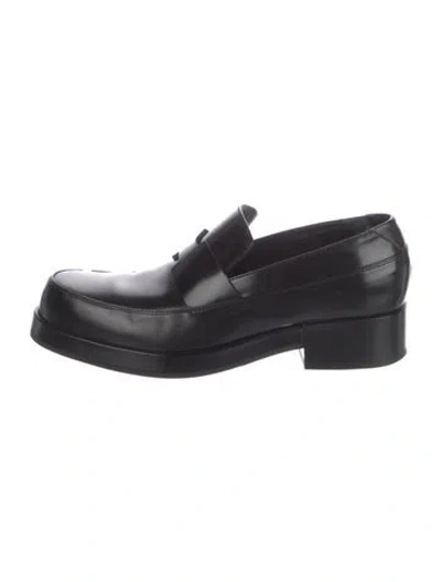 Pre-owned Hermes 2022 Gatsby Loafers In Black