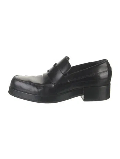 Pre-owned Hermes 2022 Gatsby Loafers In Black