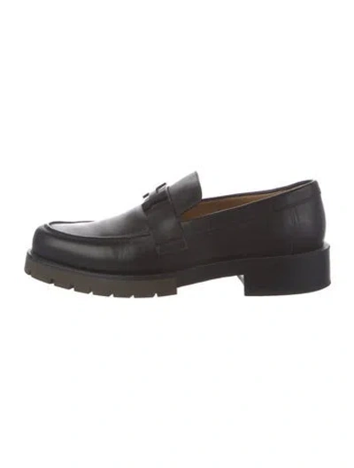 Pre-owned Hermes 2022 Gregoire Loafers In Black