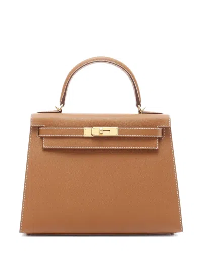 Pre-owned Hermes 2022 Kelly 28 Two-way Handbag