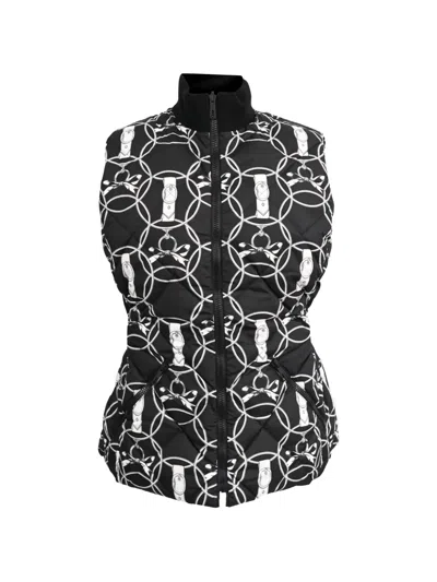 Pre-owned Hermes 2022 La Promenade Du Matin Reversible Gilet In Black