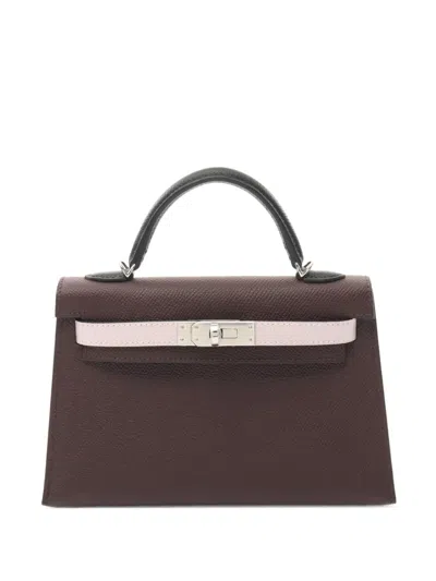 Pre-owned Hermes 2022 Mini Kelly 2 Handbag