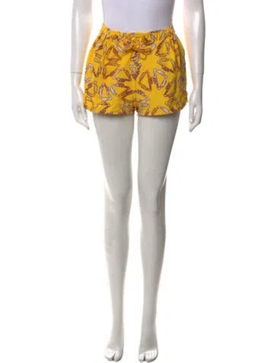 Pre-owned Hermes 2022 Mini Shorts In Yellow