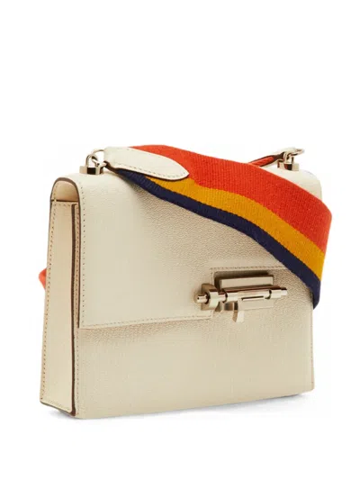 Pre-owned Hermes 2022 Mini Verrou Chaine Crossbody Bag In Neutrals