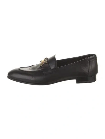 Pre-owned Hermes 2022 Paris Loafers In Black