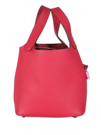 Pre-owned Hermes 2022 Picotin Lock 18 Handbag In Pink
