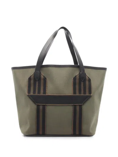 Pre-owned Hermes 2022 Pursangle Tote Bag In Green