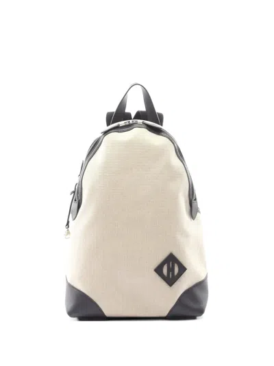 Pre-owned Hermes 2023 Allback Ficelle Backpack In Neutral