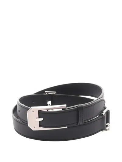 Pre-owned Hermes 2023 Andy 26 Belt In Black
