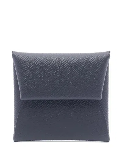 Pre-owned Hermes 2023 Bastia Coin Case In Black